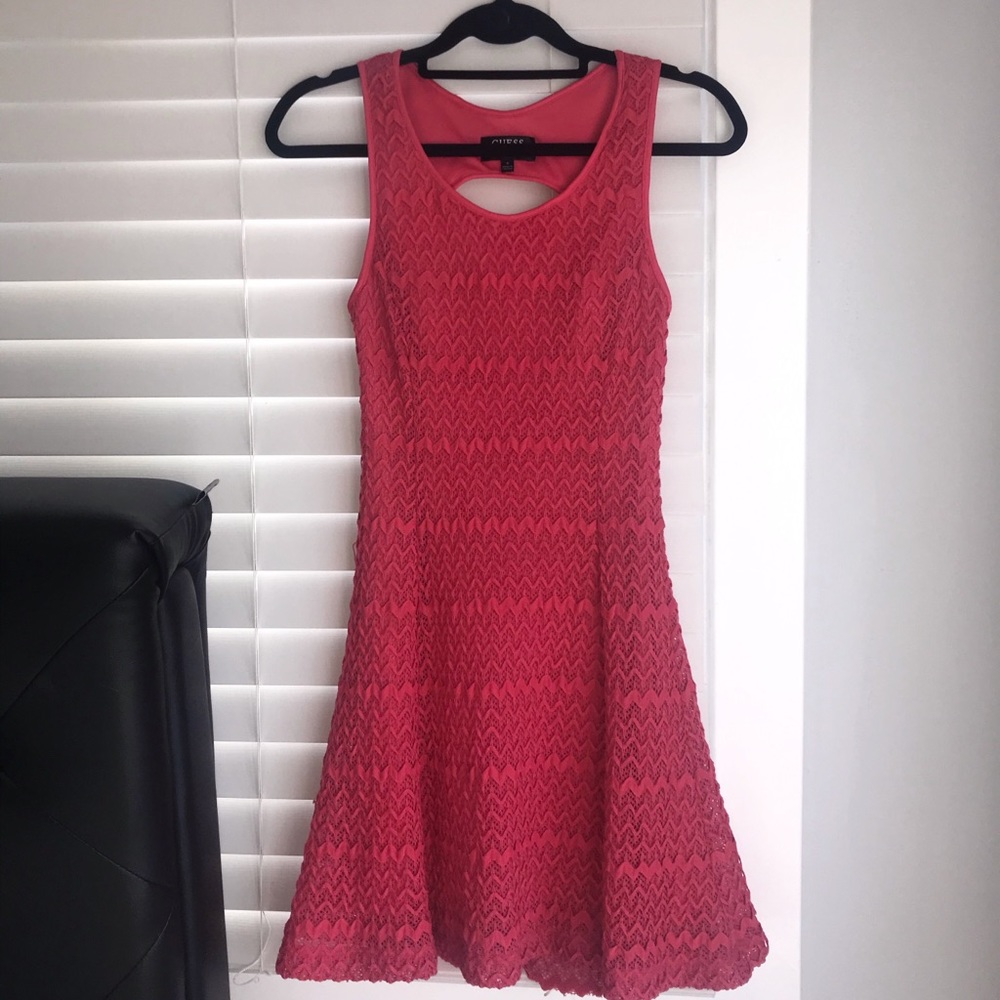 Renee Sleeveless Crochet Dress - Guess